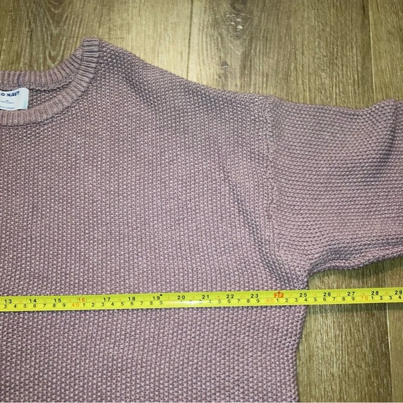 Old Navy Textured Tunic Sweater | Knit |Pullover
| Chunky | Mauve | Size 2X - Picture 6 of 10